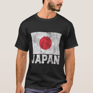 Japanische Flaggen-Nationalstolz-Familie wurzelt m T-Shirt