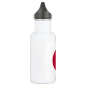 Japanische Flasche mit Flaggenfreiheit Edelstahlflasche (Links)