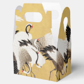 Japanische Flock Cranes Vintag Bird Rich Classic Geschenkschachtel (Geöffnet)