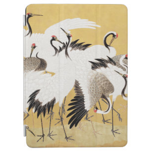 Japanische Flock Cranes Vintag Bird Rich Classic iPad Air Hülle