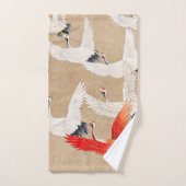 Japanische Flugkrane Badhandtuch Set (Handtuch)