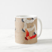 Japanische Flugkrane Kaffeetasse (VorderseiteRechts)