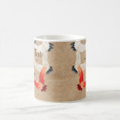 Japanische Flugkrane Kaffeetasse (Mittel)