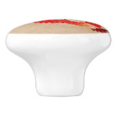 Japanische Flugkrane Keramikknauf (Seitenansicht)