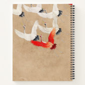 Japanische Flugkrane Notizblock (Rückseite)