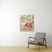 Japanische Flugkrane Wandteppich (Beispiel)