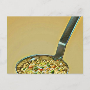 Japanische Foodie-Liebhaber Postkarte