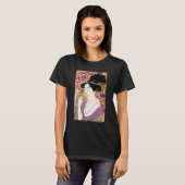 JAPANISCHE FRAU MIT COMB T-Shirt (Vorne ganz)