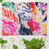 Japanische Frau neben dem Wasser, Matisse Geschirrtuch (Gefaltet)