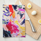 Japanische Frau neben dem Wasser, Matisse Geschirrtuch (Viertel Falte)