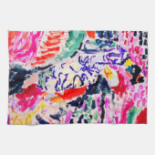 Japanische Frau neben dem Wasser, Matisse Geschirrtuch (Horizontal)