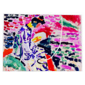 Japanische Frau neben dem Wasser, Matisse Große Geschenktüte (Rückseite)