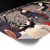 Japanische Frauen Malerei c. 1800 Poster (Ecke)