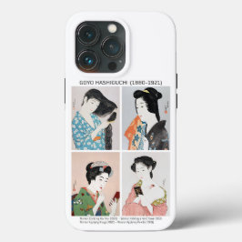 Japanische Frauenporträts - Goyō Hashiguchi Case-Mate iPhone Hülle