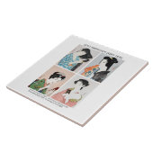 Japanische Frauenporträts - Goyō Hashiguchi Fliese (Seite)