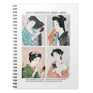 Japanische Frauenporträts - Goyō Hashiguchi Notizblock