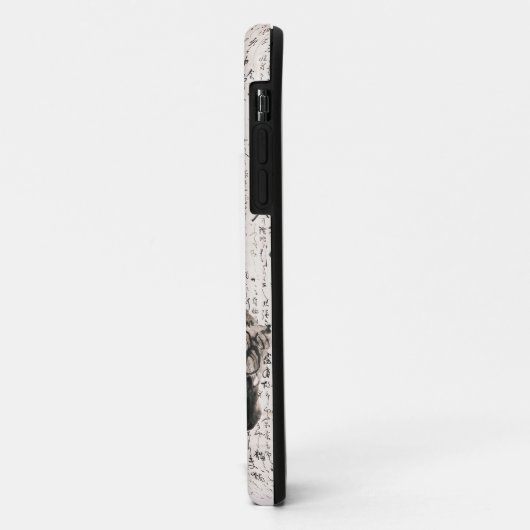 japanische Froschmalerei Kunst Leinwand Kunstwerk  Case-Mate iPhone Hülle (Hinten/Links)