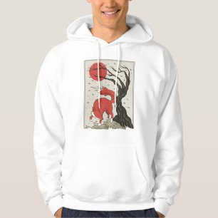 Japanische Fuchs-Kunst Hoodie
