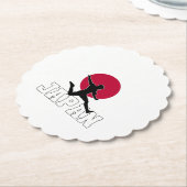 Japanische Fußballnationalmannschaft Untersetzer (angewinkelt)