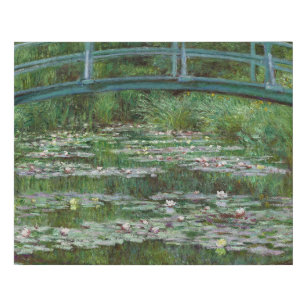 Japanische Fußbrücke Claude Monet Französische Kun Künstlicher Leinwanddruck