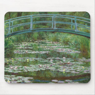 Japanische Fußbrücke Claude Monet Französische Kun Mousepad