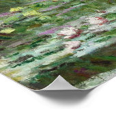 Japanische Fußbrücke Claude Monet Französische Kun Poster (Ecke)