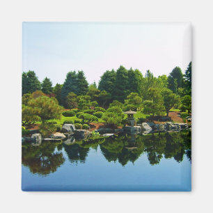 Japanische Gärten an den botanischen Gärten Magnet
