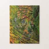 Japanische Gärten im Herbst in Portland, Oregon 4 Puzzle (Vertikal)