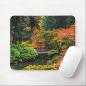 Japanische Gärten im Herbst in Portland, Oregon 5 Mousepad (Mit Mouse)