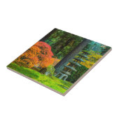 Japanische Gärten im Herbst in Portland, Oregon Fliese (Seite)