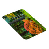 Japanische Gärten im Herbst in Portland, Oregon Magnet (Rechte Seite)