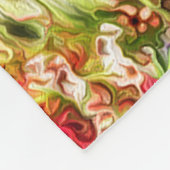 Japanische Garten-Pagode Kirschblüte und Fleecedecke (Ecke)