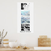 Japanische Gärten Poster (Küche)