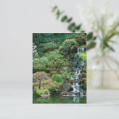 japanische Gärten Postkarte (Stehend Vorderseite)