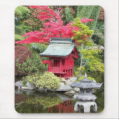 Japanische Garten-Szene Mousepad (Vorne)