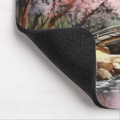 Japanische Gartenfrüchte Mousepad (Ecke)