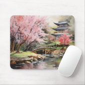 Japanische Gartenfrüchte Mousepad (Mit Mouse)