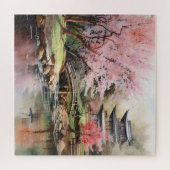 Japanische Gartenfrüchte Puzzle (Horizontal)