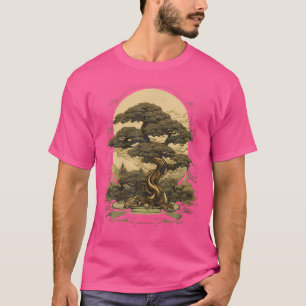 Japanische Gartenkunst Bonsai-Baum T-Shirt
