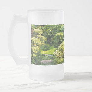 Japanische Gartenmalerei Effekt Landschaft Mattglas Bierglas