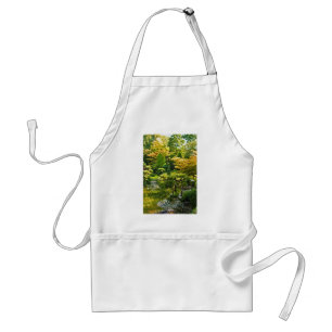 Japanische Gartenmalerei Effekt Landschaft Schürze