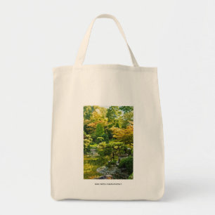 Japanische Gartenmalerei Effekt Landschaft Tragetasche