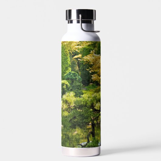 Japanische Gartenmalerei Effekt Landschaft Trinkflasche (Links)
