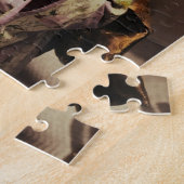 Japanische Geisha, die das shamisen spielt Puzzle (Seite)