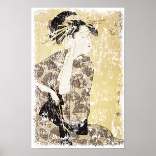 Japanische Geisha Poster