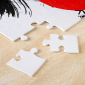 Japanische Geisha Puzzle (Seite)