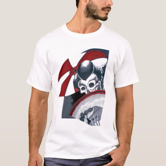Japanische Geisha T-Shirt (Vorderseite)