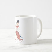 Japanische Geisha Teacup oder Coffee Tasse (VorderseiteRechts)