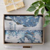 Japanische Geisya Frau, Kuniyoshi, Ukiyo-e Seidenpapier (Geschenk)