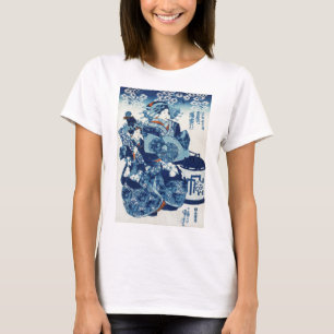 Japanische Geisya Frau, Kuniyoshi, Ukiyo-e T-Shirt